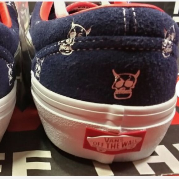 Vans Era Pro Men’s 9/Women's 10.5 Kader Sylla Navy Shoes VN0A347L0V0 - Picture 5 of 12